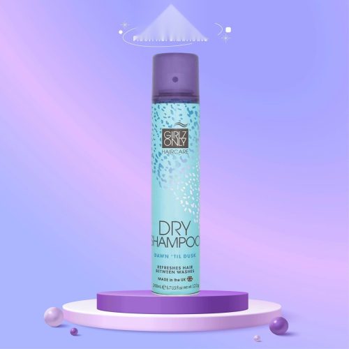 Dầu Gội Khô Girlz Only Dry Shampoo (200ml) - #Dawn 'Til Dusk Xanh