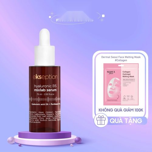 Serum Giảm Mẩn Đỏ, Kháng Viêm Ekseption Hyaluronic B5 Mixlab (75ml)