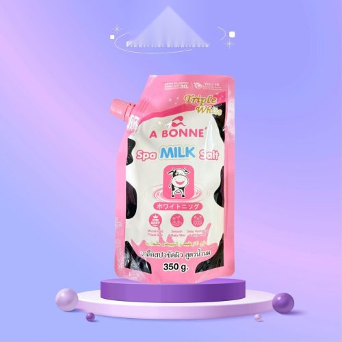 [Bao Bì Mới] Muối Tắm Tẩy Tế Bào Chết A Bonné #Spa Milk Salt (350g)