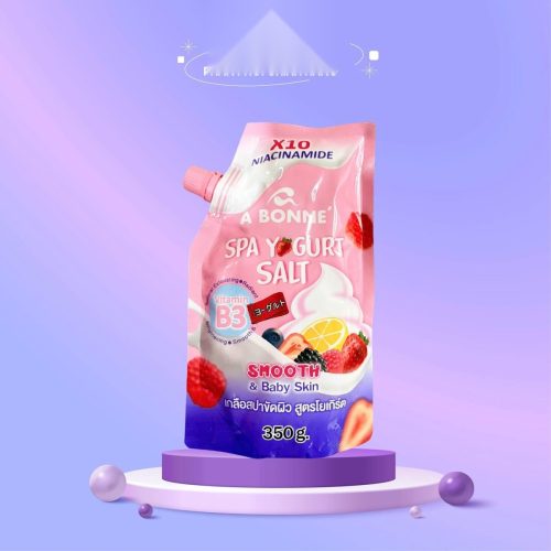 [Bao Bì Mới] Muối Tắm Tẩy Tế Bào Chết A Bonné #Spa Yogurt Salt (350g)