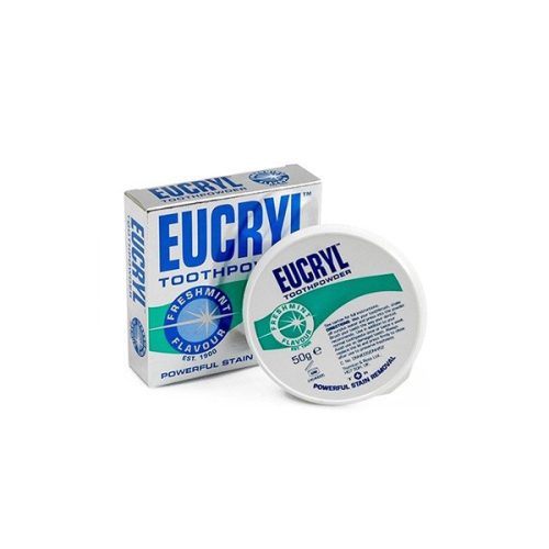 Bột Tẩy Hỗ Trợ Trắng Răng Eucryl Toothpowder (50g)