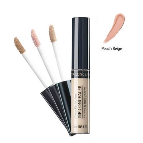 Kem Che Khuyết Điểm The SAEM Cover Perfection Tip Concealer #Peach Beige (6.5g)