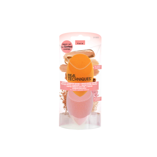 Set 2 Bông Mút Real Techniques Miracle Complexion Sponge® + Miracle Powder Sponge™ (2pcs)