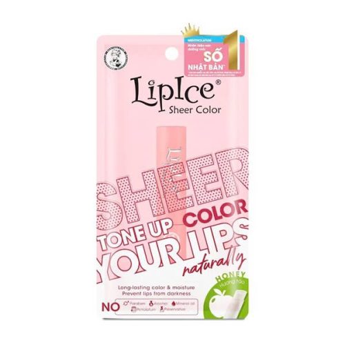 Son Dưỡng LipIce Hiệu Chỉnh Sắc Môi Hương Táo Sheer Color - Honey (2.4g)