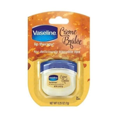Sáp Dưỡng Môi Vaseline Lip Therapy Creme Brulee # Hương Vani Creme Brulee (7g)