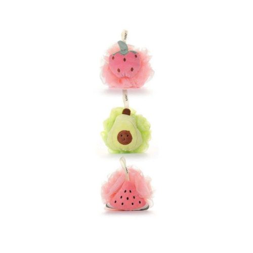 Bông Tắm Jary Loofah Bath Sponge Hình Trái Cây (1 Cái)