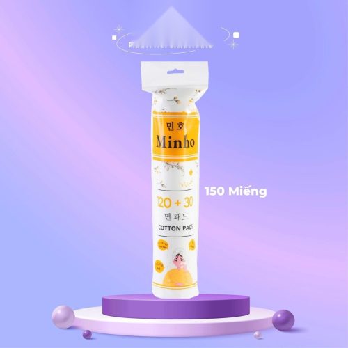 Bông Tẩy Trang Minho Cotton 150 Miếng