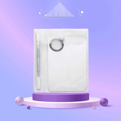 Bộ Dụng Cụ Khay Thìa Trộn Dành Cho Makeup Artist Jary 2in1 Mixing Tray Set