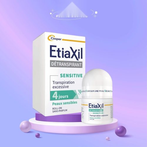 Lăn Khử Mùi Dành Cho Da Nhạy Cảm EtiaXil Sensibles Detranspirant Traitement Roll-On (15ml)