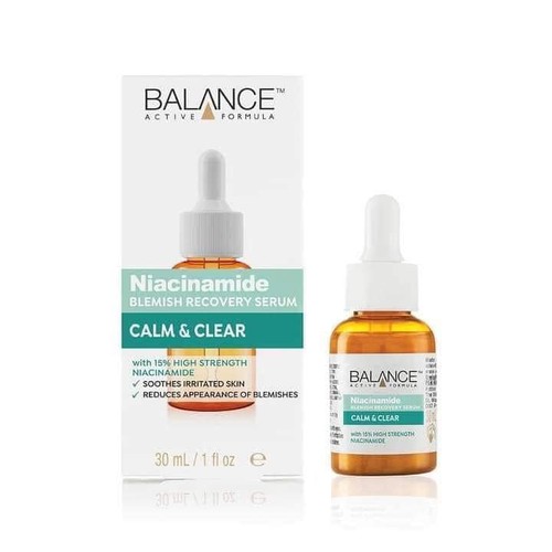 Tinh Chất Hỗ Trợ Ngừa Mụn Mờ Thâm Balance Niacinamide Blemish Recovery Serum (30ml)