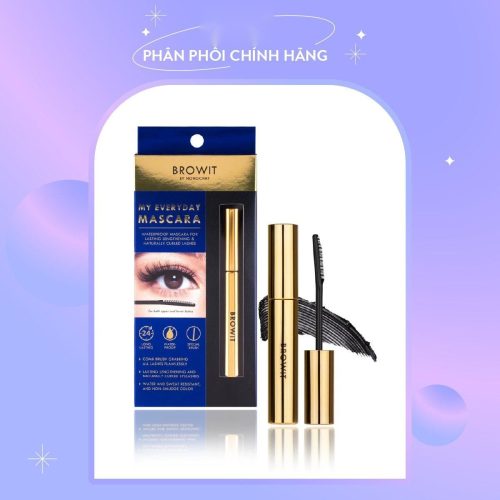 Mascara Làm Dày Và Dài Mi NongChat Browit My Everyday Mascara #Endless Night (5.5g)